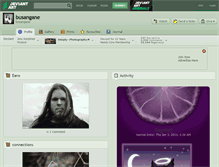 Tablet Screenshot of busangane.deviantart.com