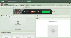 Desktop Screenshot of mcpba.deviantart.com