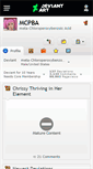 Mobile Screenshot of mcpba.deviantart.com