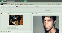 Desktop Screenshot of mantone.deviantart.com