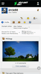 Mobile Screenshot of ercle88.deviantart.com