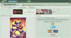 Desktop Screenshot of karasutenguproyectos.deviantart.com