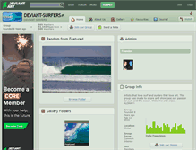 Tablet Screenshot of deviant-surfers.deviantart.com