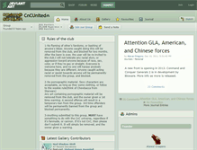 Tablet Screenshot of cncunited.deviantart.com