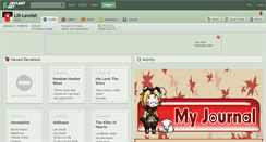 Desktop Screenshot of lili-lawliet.deviantart.com