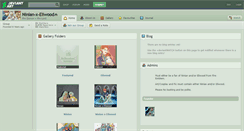 Desktop Screenshot of ninian-x-eliwood.deviantart.com