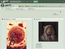 Tablet Screenshot of jagged88.deviantart.com