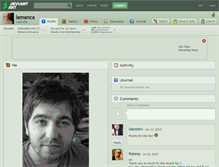 Tablet Screenshot of lamanca.deviantart.com