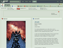 Tablet Screenshot of dfridolfs.deviantart.com