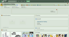 Desktop Screenshot of nintendrawer-fanboy.deviantart.com