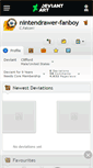 Mobile Screenshot of nintendrawer-fanboy.deviantart.com