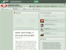 Tablet Screenshot of a-ban-be-a-ban.deviantart.com