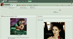 Desktop Screenshot of honeyphan.deviantart.com