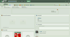 Desktop Screenshot of n00nex.deviantart.com