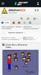 Mobile Screenshot of dokemon.deviantart.com