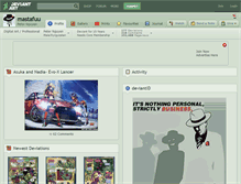 Tablet Screenshot of mastafuu.deviantart.com