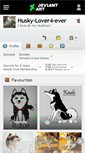 Mobile Screenshot of husky-lover4-ever.deviantart.com