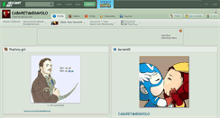 Desktop Screenshot of cabaretdeldiavolo.deviantart.com