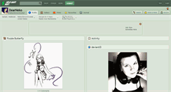 Desktop Screenshot of dearneko.deviantart.com