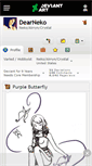 Mobile Screenshot of dearneko.deviantart.com