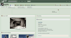 Desktop Screenshot of myrsinie.deviantart.com