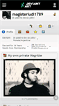 Mobile Screenshot of magisterludi1789.deviantart.com