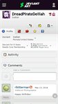 Mobile Screenshot of dreadpiratedelilah.deviantart.com