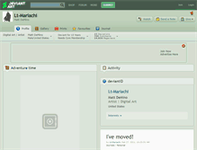 Tablet Screenshot of lt-mariachi.deviantart.com