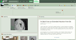 Desktop Screenshot of mouffie.deviantart.com