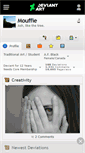 Mobile Screenshot of mouffie.deviantart.com