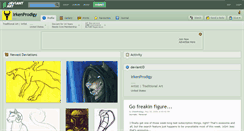 Desktop Screenshot of irkenprodigy.deviantart.com