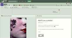 Desktop Screenshot of gh0zt.deviantart.com