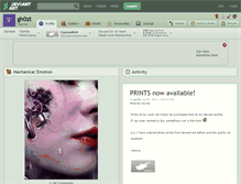 Tablet Screenshot of gh0zt.deviantart.com
