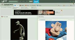 Desktop Screenshot of andreasfrancis.deviantart.com