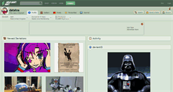 Desktop Screenshot of datatoa.deviantart.com