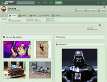 Tablet Screenshot of datatoa.deviantart.com