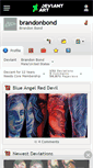 Mobile Screenshot of brandonbond.deviantart.com