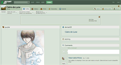 Desktop Screenshot of claire-de-lune.deviantart.com