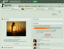 Tablet Screenshot of biencutza.deviantart.com