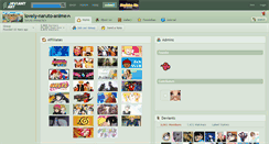 Desktop Screenshot of lovely-naruto-anime.deviantart.com