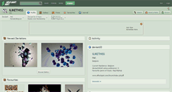 Desktop Screenshot of ilikethiss.deviantart.com