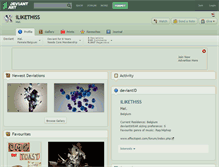 Tablet Screenshot of ilikethiss.deviantart.com