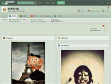 Tablet Screenshot of evita-nuh.deviantart.com