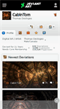 Mobile Screenshot of cabintom.deviantart.com
