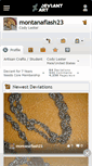 Mobile Screenshot of montanaflash23.deviantart.com