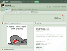 Tablet Screenshot of mistuh-b.deviantart.com