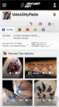 Mobile Screenshot of iateallmypaste.deviantart.com