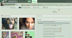 Desktop Screenshot of motherearthgaea09.deviantart.com