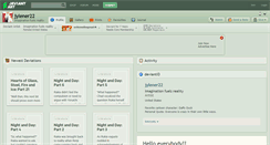Desktop Screenshot of jylener22.deviantart.com