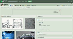 Desktop Screenshot of krax78.deviantart.com